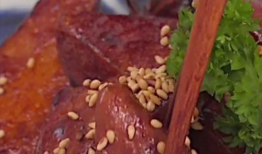 芝麻豆干,传统美食的现代化演绎